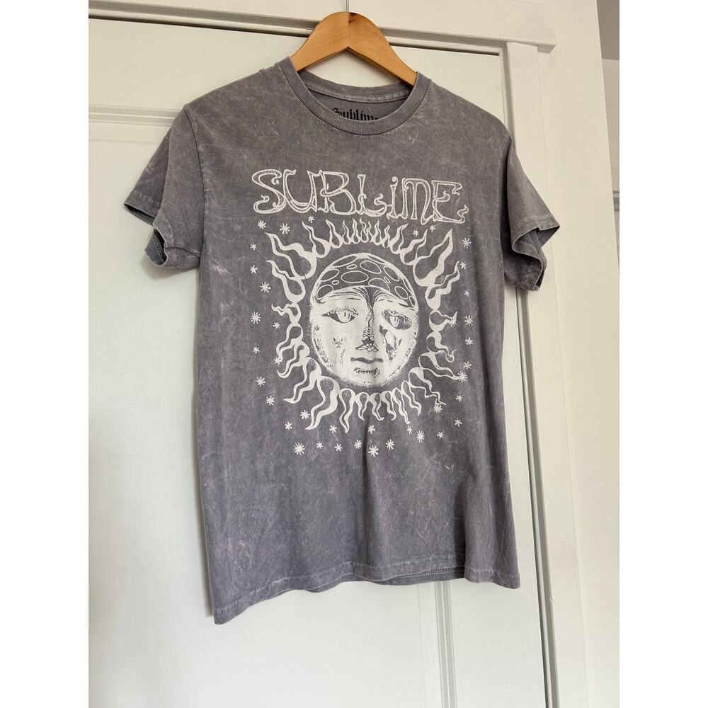 Sublime Classic Sun Graphic Tee Mens Small Gray Punk Indie Grunge 90s‎ Band VTG